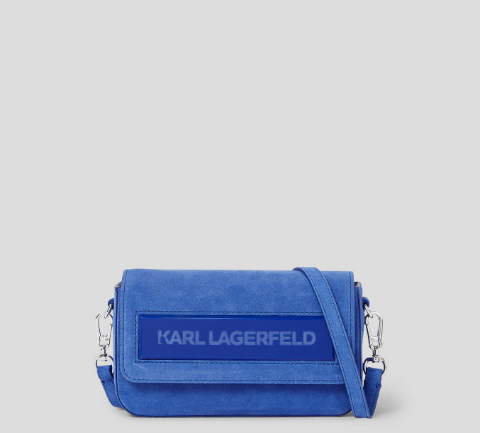 Mini bolso Karl Lagerfeld ante essential azul